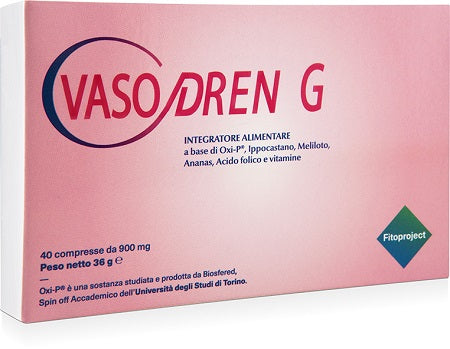 VASODREN G 40 COMPRESSE