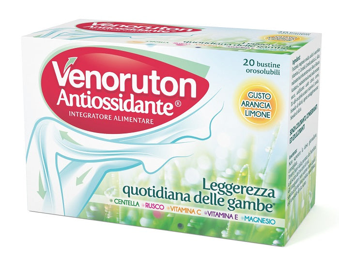 VENORUTON ANTIOSSIDANTE 20 BUSTINE OROSOLUBILI MONODOSE