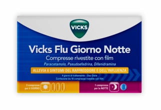 VICKS FLU GIORNO NOTTE COMPRESSE RIVESTITE CON FILM