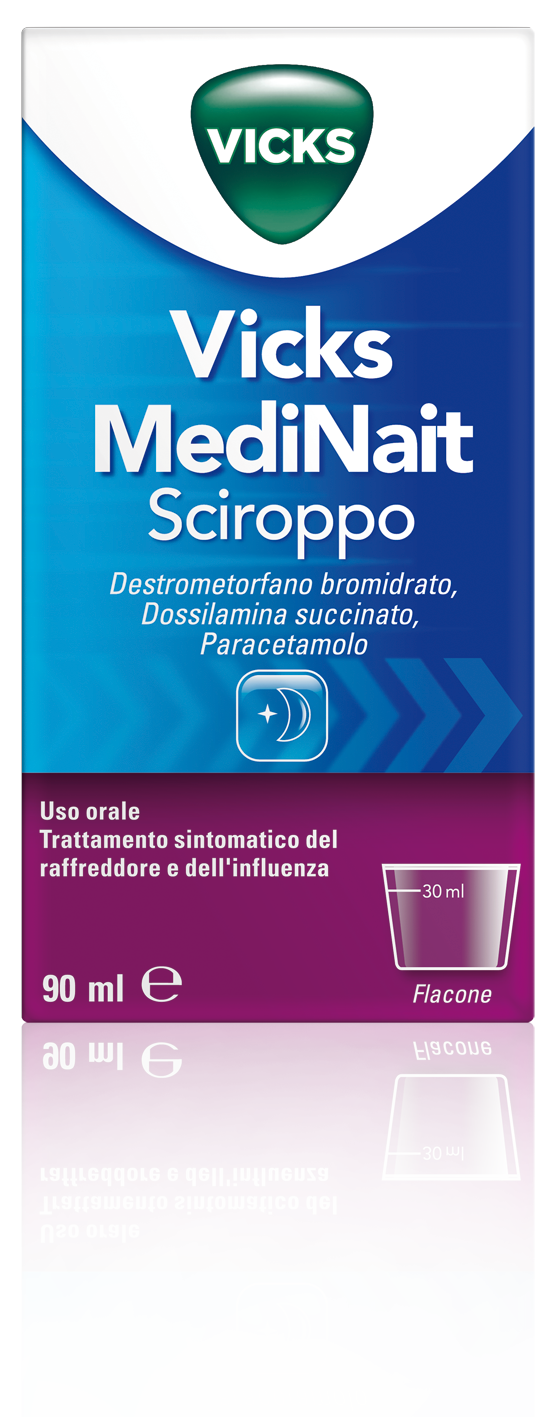 VICKS MEDINAIT 0,5 MG/ML + 0,25 MG/ML + 20 MG/ML SCIROPPO