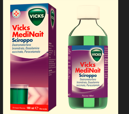 VICKS MEDINAIT 0,5 MG/ML + 0,25 MG/ML + 20 MG/ML SCIROPPO