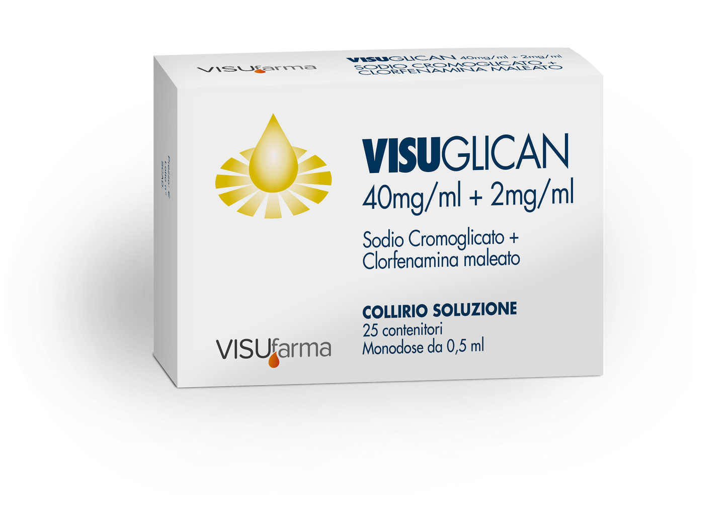 VISUGLICAN 40MG/ML + 2MG/ML COLLIRIO, SOLUZIONE