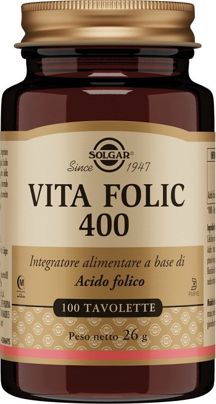 VITA FOLIC 400 100 TABLETS