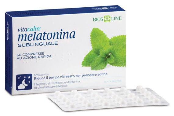 VITACALM MELATONINA 120 COMPRESSE SUBLINGUALI