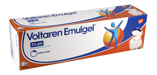 VOLTAREN EMULGEL 2% GEL 100 G TUBE