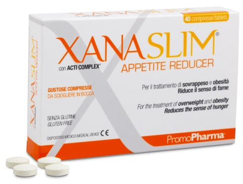 XANASLIM APPETITE REDUCER 40 COMPRESSE MASTICABILI