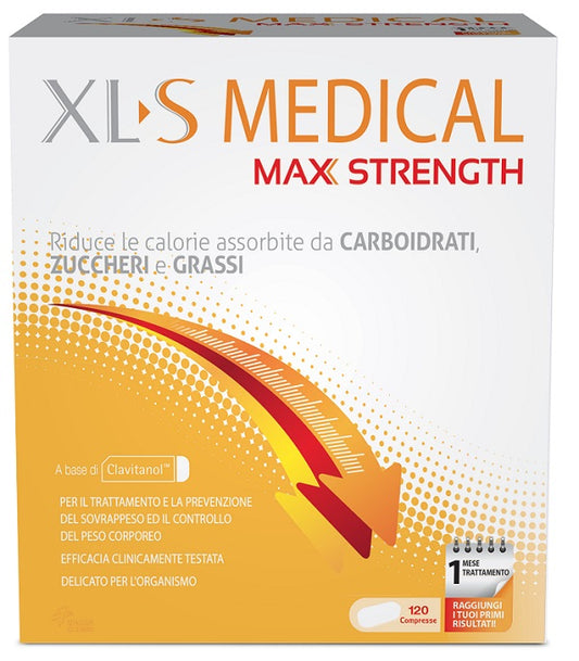 XLS MEDICAL MAX STRENGTH120CPR