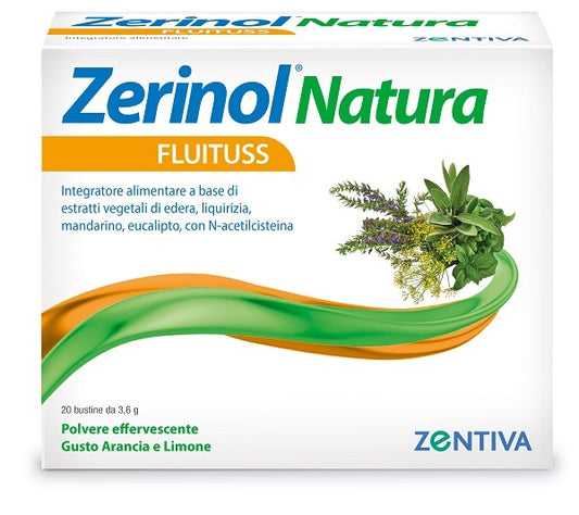 ZERINOL NATURA FLUITUSS 20BUST