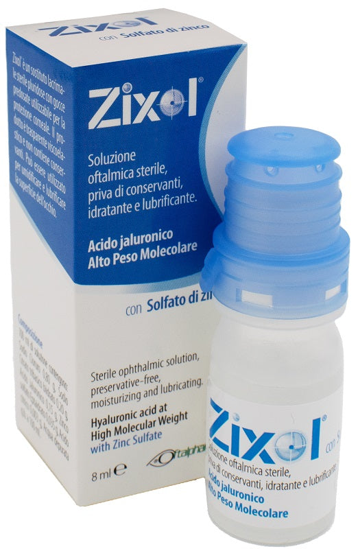 ZIXOL PLURIDOSE OPHTHALMIC SOLUTION 8 ML